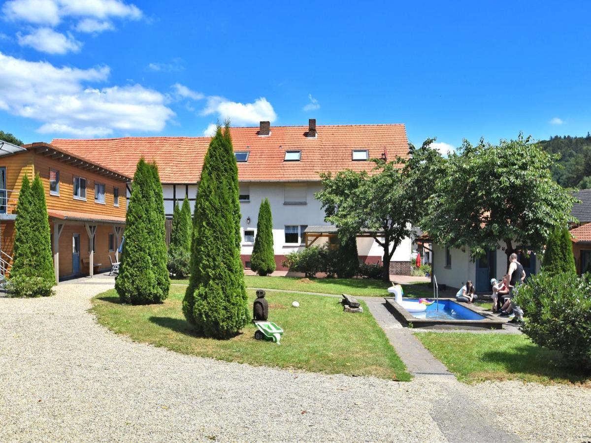 Charming Apartment With Private Terrace Bad Wildungen Buitenkant foto